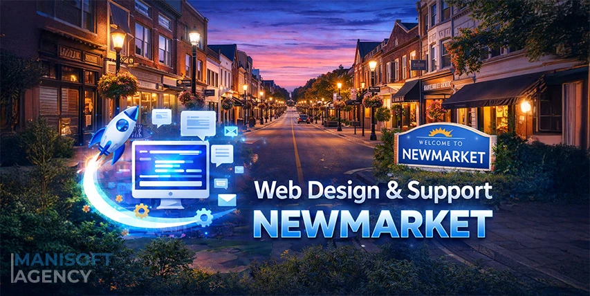 طراحی و پشتیبانی سایت در نیومارکت کانادا برای کسب‌وکارهای محلی