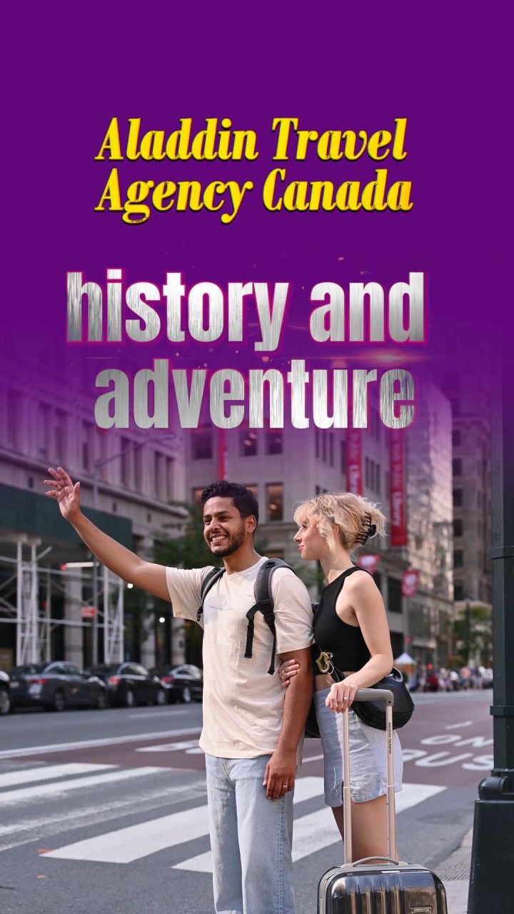 تدوین ویدیو تبلیغاتی برای آژانس مسافرتی Aladdin Travel در تورنتو
