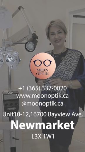 تولید ویدیو معرفی خدمات اپتومتری و گالری عینک MoonOptik در نیومارکت | Promotional Service Video